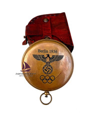 ZAIN Maritime Vintage Messinguhr Elgin Sammlerstück Taschenuhr...