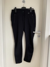 ICEPEAK Damen Wanderhose 42 Schwarz Outdoor Polyester Elasthan Lang