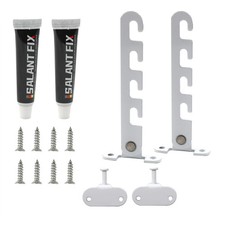 Fensterfeststeller Set Weiß
