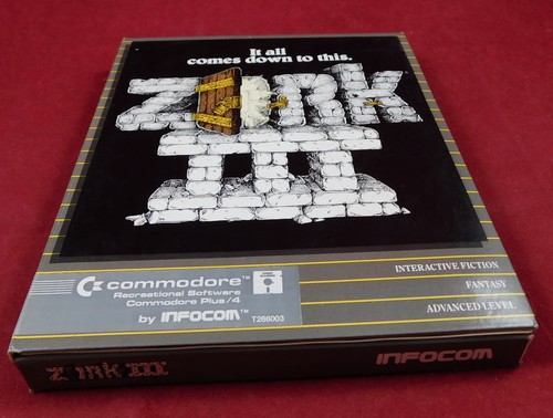 Commodore plus zork iii - iii,