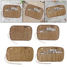 Outdoor-Geschirr-Aufbewahrungstasche, Besteckrolle für Park Beach Outdoor