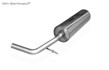 Fox edelstahl sportauspuff - edelstahl,
