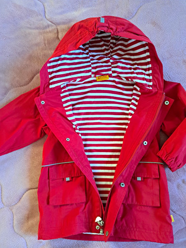 Steiff regenjacke mit kapuze - mit,