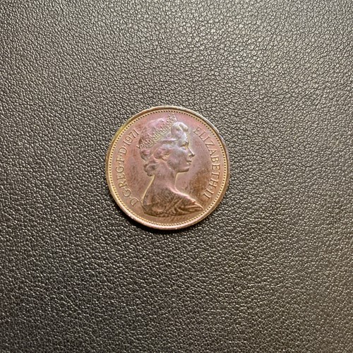 New pence 1971 elizabeth ii - pence,