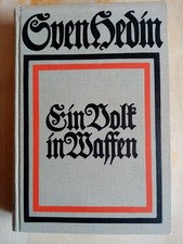 Ein Volk in Waffen - Sven Hedin Ausgabe 1915 / sehr guter Zustand