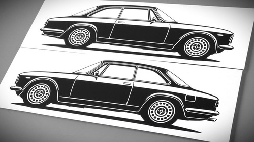 Alfa romeo giulia aufkleber - romeo,