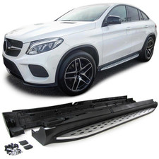 Alu Trittbretter Schweller OE Style mit ABE für Mercedes GLE Coupe C292 15-19