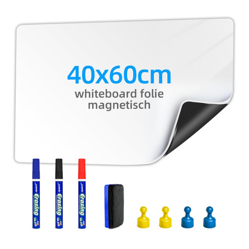 Magnetische whiteboardfolie - magnetische, 40