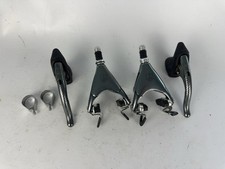 Campagnolo C Record Delta Brakes and Levers  Century Finish 