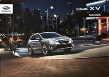 Subaru XV Zubehör Prospekt Brochure Depliant 01/2021