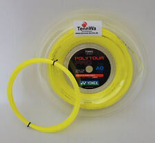 Original 12m (0,83€/lfd. m) YONEX Poly Tour Pro gelb 1,20mm, POWER Tennissaite