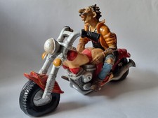 Figur Cooler Motorrad Biker