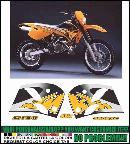 Aufkleber exc 250 1997 enduro - exc,