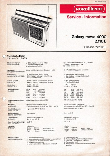 Service manual anleitung - service, für