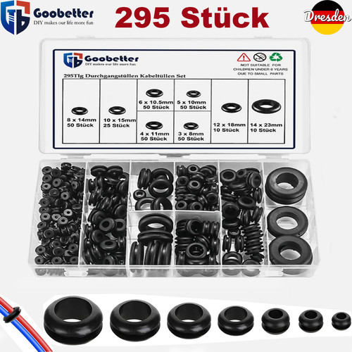 295stück gummitülle kabel - 295stück,