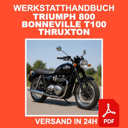 Werkstatthandbuch triumph 800 - triumph,