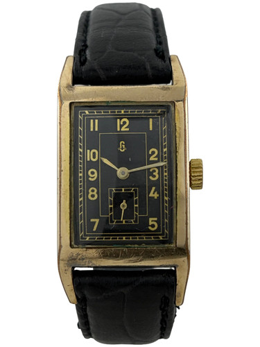 Art deco herrenarmbanduhr - art,