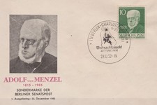 Berlin FDC 95  gestempelt