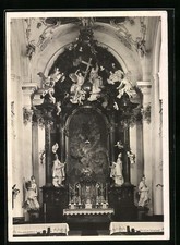 Foto-AK Deutscher Kunstverlag, Nr. 3: Rott am Inn, Kirche des ehem. Benediktine 