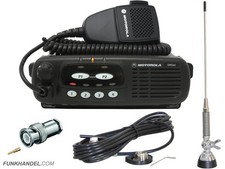 MOTOROLA GM340 MIT ANTENNE MIKROFON UND PROGRAMMIERUNG | AGRARFUNK KOMPLETTSET