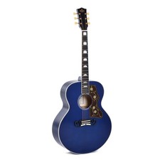 Sigma GJA SG200 Royal Dark Blue Dreadnought Westerngitarre incl. Softshell Case