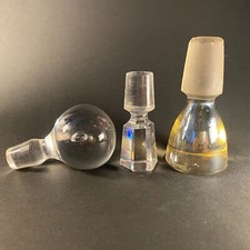 Flaschenstopfen Glas vintage