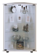 VCM - Holz Glas Eckvitrine