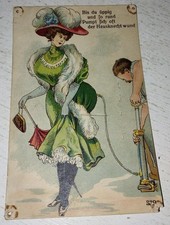 alte Postkarte Erotik