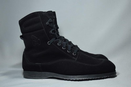 Men hogan boots black suede - hogan,