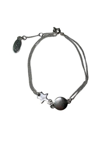 Armband versilbert stern - armband,,