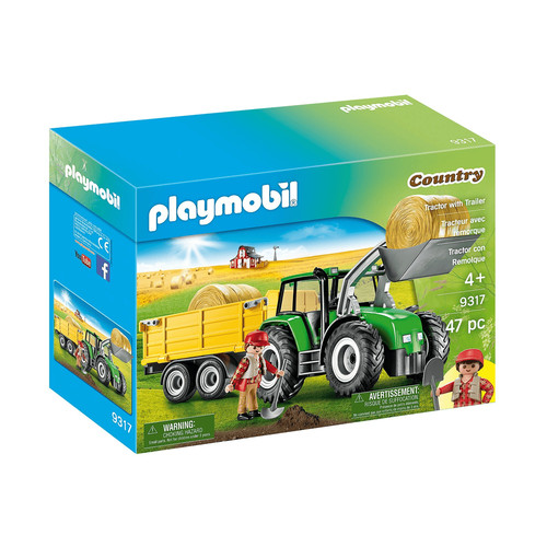 Playmobil 9317 traktor mit - traktor,
