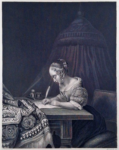 Original stahlstich 1850 - original, um