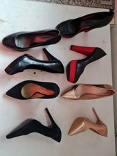 4 Paar High Hells. Gr 38