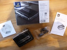 Kassetten-Digitalisierer - inkl. Ohrhörer und Software u. Bedienungsanleitung