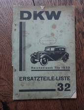 Teilekatalog / Ersatzteilliste