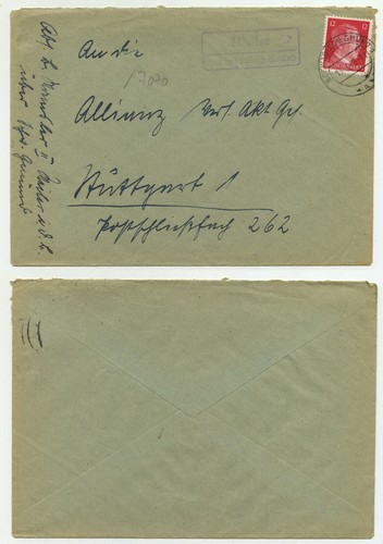 81260 landpoststempel - -,