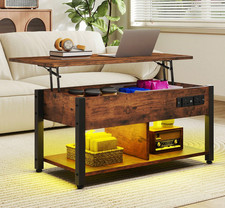 Lift Top Couchtisch mit RGB
