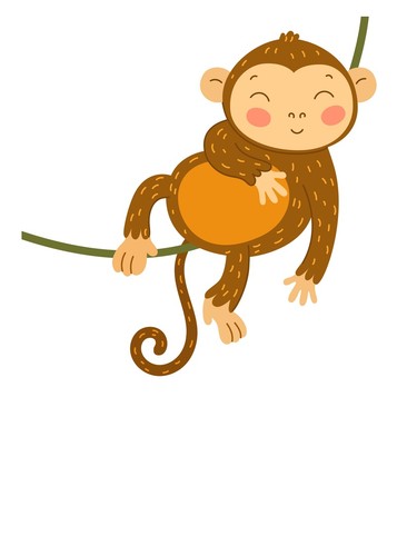Affe cartoon poster - poster, |