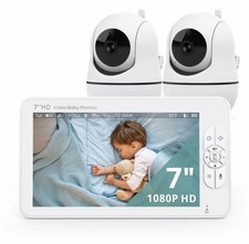 7-Zoll-HD-Video-Babyphone
