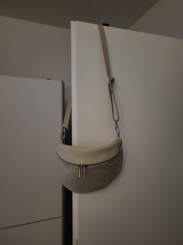 Bauch umhängetasche beige - bauch/umhängetasche,