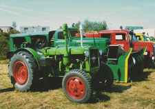 Ansichtskarte: IFA-Traktor