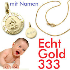 Namen Gravur Engel GOLD 333