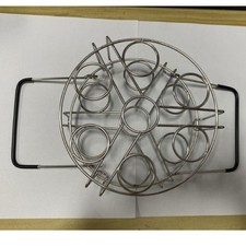 Dampfgarer für Eier, Grillrost für 14 Eier, Küchengerät,