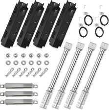 Gasgrill Ersatzteile für Charbroil, Tepro, Barbecook - 36.5cm Brenner, 37cm Abde