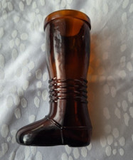Orig. DDR Pressglas Stiefel