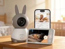 2K/3MP ieGeek 5 Zoll Babyphone