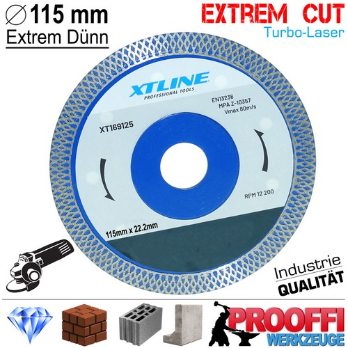 Diamant trennscheibe 115mm - diamant,