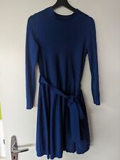 Cos Kleid S 36 Royal Blau 100% Wolle