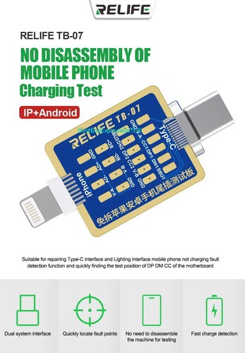 Usb lightning test point - lightning,