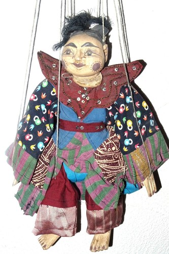 Thailändische marionette aus - marionette,